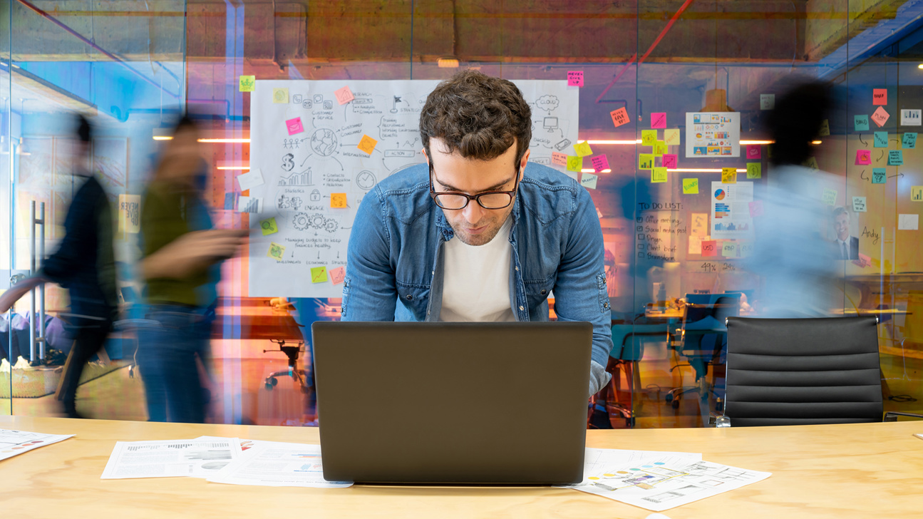 Büro Team Projekt Selbständig Web