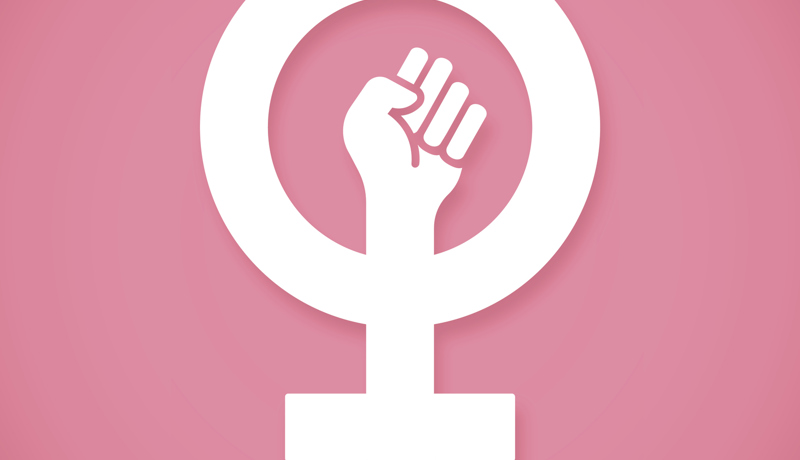 Symbol Frauen Kampf