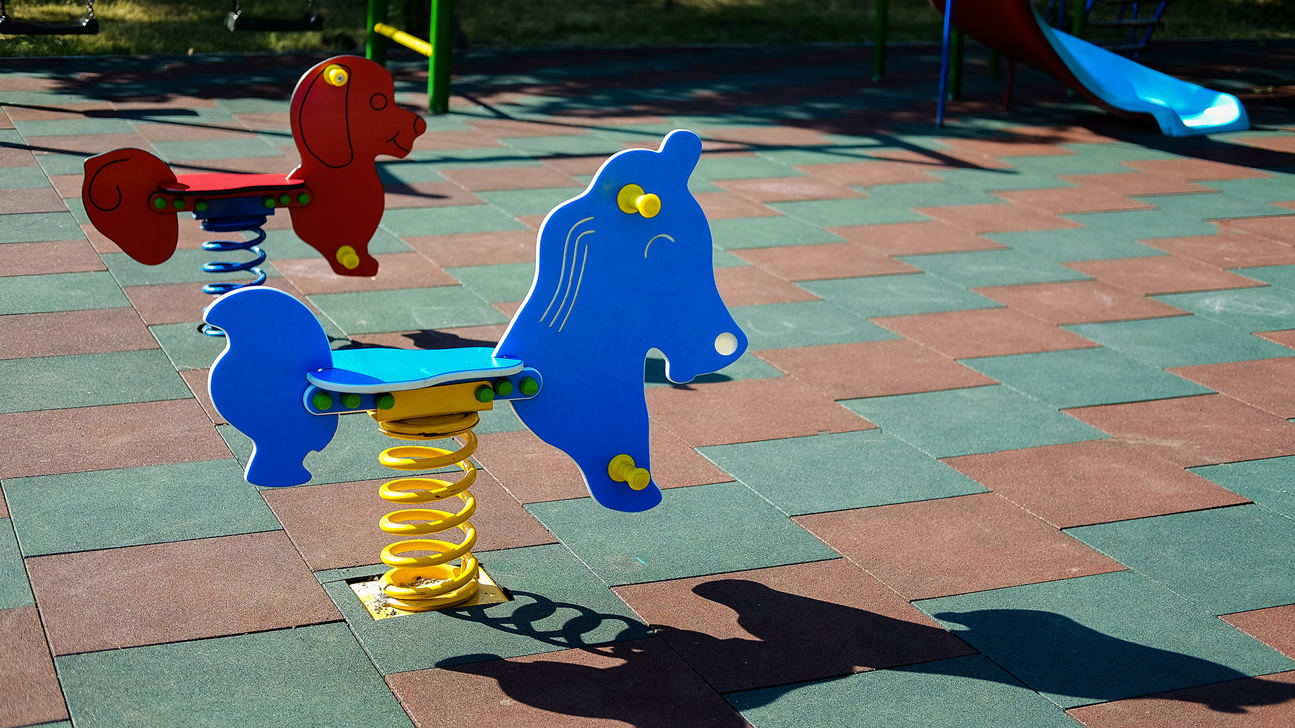 Spielplatz Leer Keine Kinder Web