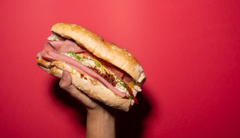 Sandwich Hand Istock 1340351008