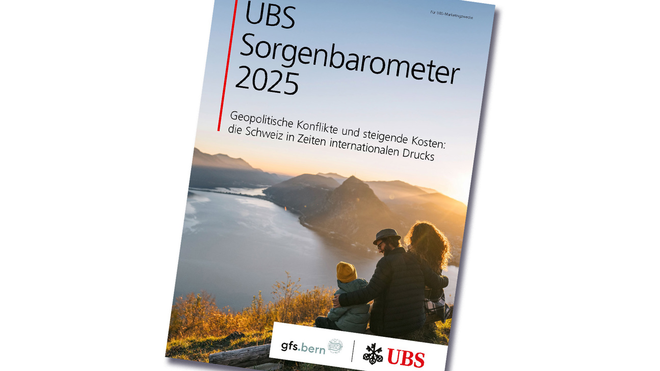 UBS Sorgenbarometer 2025 Cover Breit
