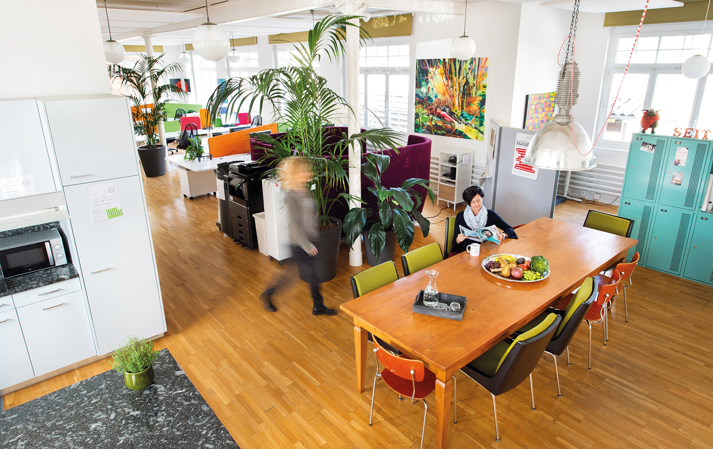 Bürolokal Grossraum Web
