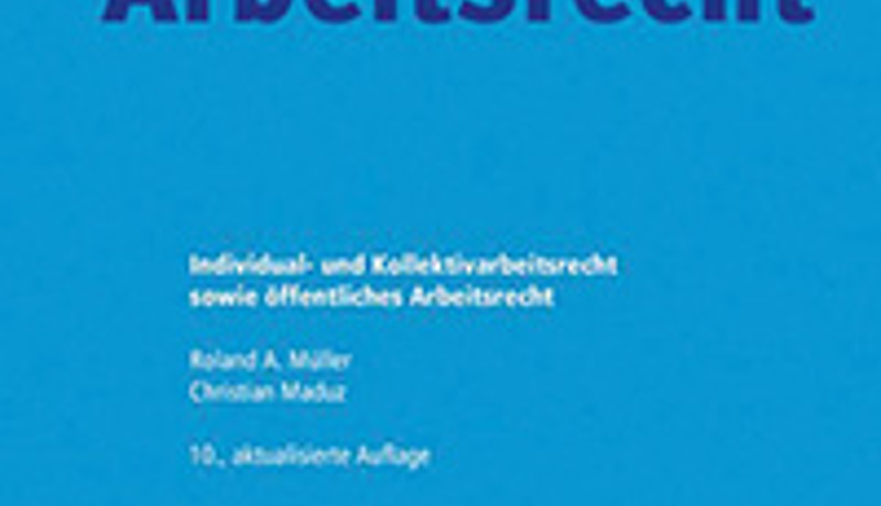 Cover Arbeitsrecht Web