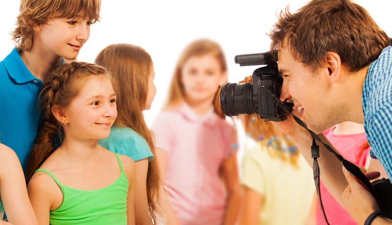 Kinder Fotostudio Werbeaufnahmen Web