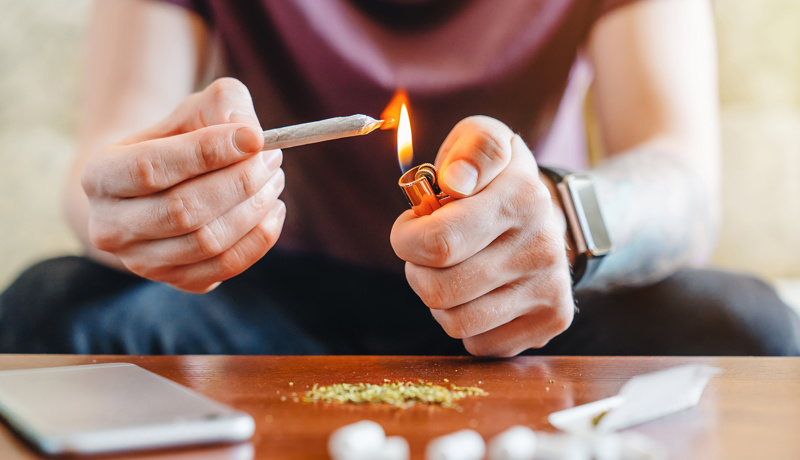 Cannabis Rauchen Kiffen Web